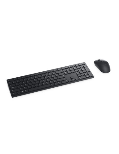 Dell Km5221W Klawiatura Rf Wireless Qwerty Amerykański Międzynarodowy Czarny