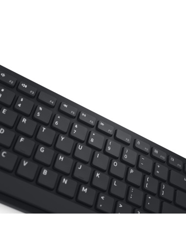 Dell Km5221W Klawiatura Rf Wireless Qwerty Amerykański Międzynarodowy Czarny