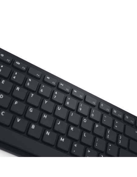 Dell Km5221W Klawiatura Rf Wireless Qwerty Amerykański Międzynarodowy Czarny
