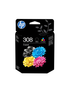 Hp 308 Ink Cmyk Multipack 6L6S6Ue 2