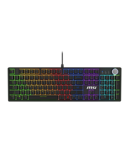 Msi Forge Gk320 Red Us | Gaming Keyboard | Wired | Us | Mechanical Red Switches