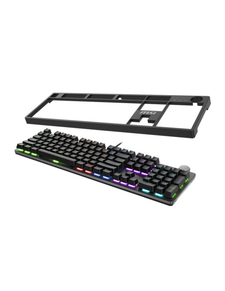 Msi Forge Gk320 Red Us | Gaming Keyboard | Wired | Us | Mechanical Red Switches