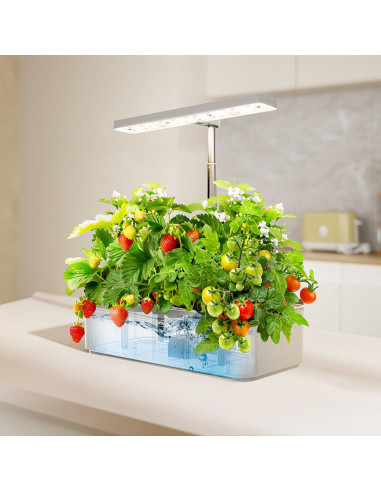Greenblue Inteligentny System Wewnętrznej Uprawy Roślin, Doniczka Smart, Pojemność 4L, Na 12 Roślin, Diody Led Full Spectrum