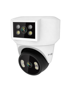 Kamera Wifi Kruger&Matz Connect C180 2X Obiektyw Ptz 360° 2K Tuya Smart Life Kolor Nocą Audio Ai