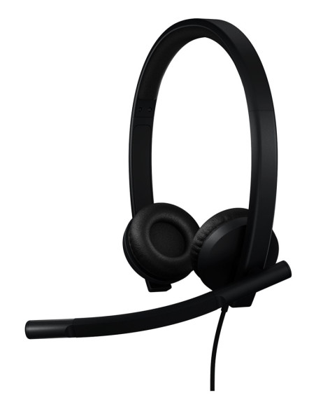 Logitech H570E Zestaw Słuchawkowy Przewodowa Opaska Na Głowę Biuro/Centrum Telefoniczne Usb Type-C Czarny
