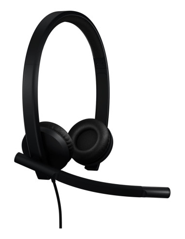 Logitech H570E Zestaw Słuchawkowy Przewodowa Opaska Na Głowę Biuro/Centrum Telefoniczne Usb Type-C Czarny
