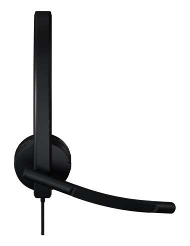 Logitech H570E Zestaw Słuchawkowy Przewodowa Opaska Na Głowę Biuro/Centrum Telefoniczne Usb Type-C Czarny