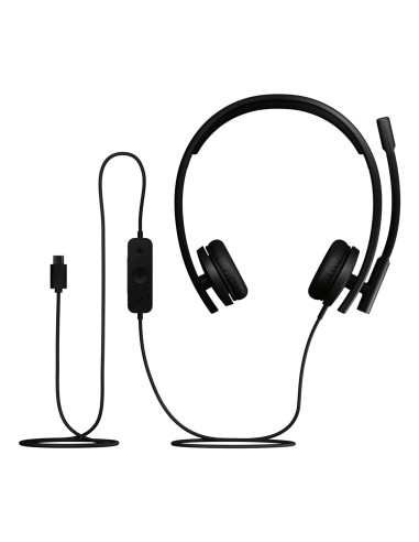 Logitech H570E Zestaw Słuchawkowy Przewodowa Opaska Na Głowę Biuro/Centrum Telefoniczne Usb Type-C Czarny