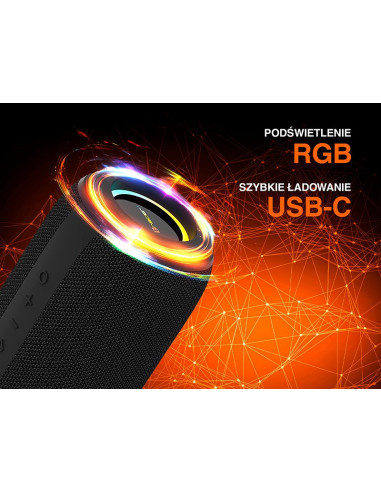 Tracer Xtremebeat Ultra Tws Przenośny Głośnik Bluetooth Czarny 25 W