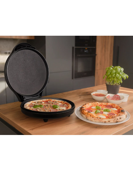 Eldom Urzadzenie Do Pizzy St1000 Pizzo 1450W Średnica Płyt 32 Cm