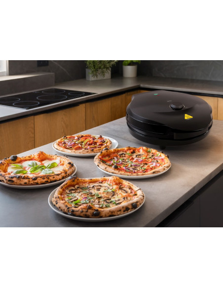 Eldom Urzadzenie Do Pizzy St1000 Pizzo 1450W Średnica Płyt 32 Cm