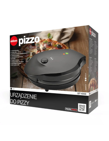 Eldom Urzadzenie Do Pizzy St1000 Pizzo 1450W Średnica Płyt 32 Cm