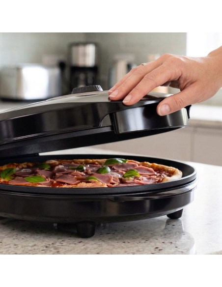 Eldom Urzadzenie Do Pizzy St1000 Pizzo 1450W Średnica Płyt 32 Cm
