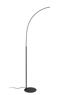 Lampa Podłogowa Led Sibiu 4000 K Czarna