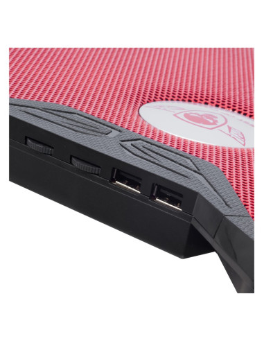 Spirit Of Gamer Airblade 500 Podkładka Chłodząca Do Laptop 40,6 Cm (16") 1200 Rpm Czarny