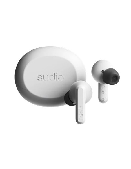 Sudio Earbuds | A3 Pro | Bluetooth | In-Ear | Microphone | Fog White | Noise Canceling | Wireless