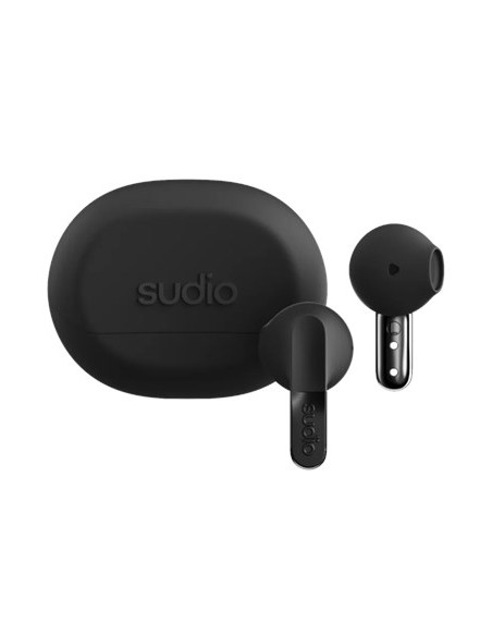 Sudio N3Blk Słuchawki/Zestaw Słuchawkowy Bezprzewodowy Douszny Połączenia/Muzyka Bluetooth Czarny