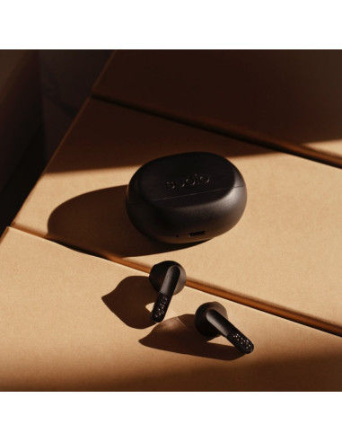 Sudio N3Blk Słuchawki/Zestaw Słuchawkowy Bezprzewodowy Douszny Połączenia/Muzyka Bluetooth Czarny