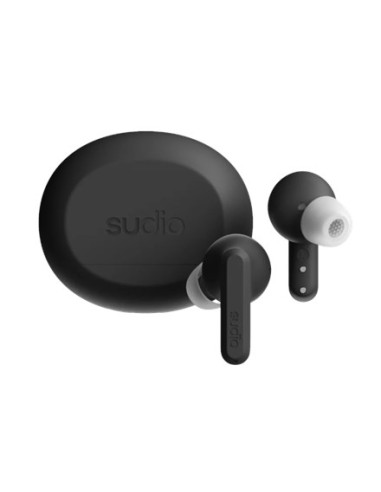 Sudio Earbuds | A3 Pro | Bluetooth | In-Ear | Microphone | Cloudy Black | Noise Canceling | Wireless