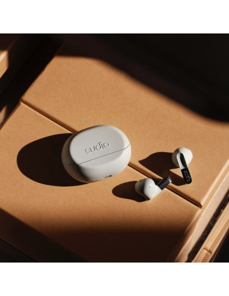 Sudio N3Blu Słuchawki/Zestaw Słuchawkowy Bezprzewodowy Douszny Połączenia/Muzyka Bluetooth Biały