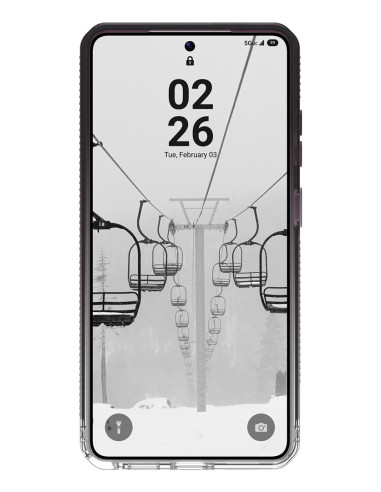 Urban Armor Gear Plyo Pokrowiec Na Telefon Komórkowy 17,5 Cm (6.9") Czarny, Przezroczysty
