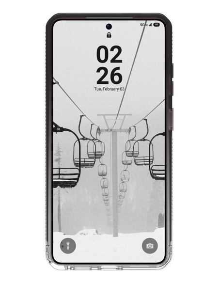 Urban Armor Gear Plyo Pokrowiec Na Telefon Komórkowy 17,5 Cm (6.9") Czarny, Przezroczysty