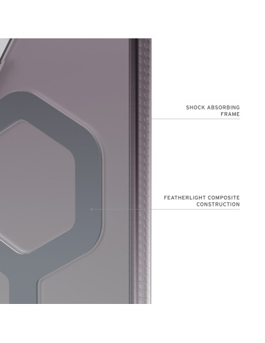 Urban Armor Gear Plyo Pokrowiec Na Telefon Komórkowy 17,5 Cm (6.9") Czarny, Przezroczysty