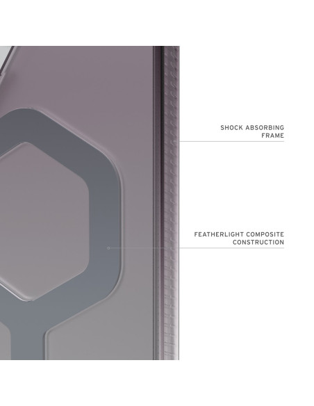 Urban Armor Gear Plyo Pokrowiec Na Telefon Komórkowy 17,5 Cm (6.9") Czarny, Przezroczysty