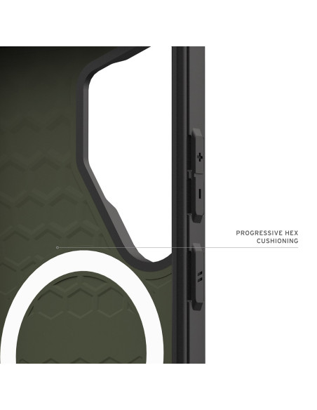 Urban Armor Gear Civilian Lt Pokrowiec Na Telefon Komórkowy 17,5 Cm (6.9") Zielony, Oliwkowy