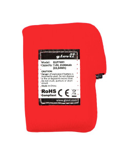 Akumulator Li-Poly 2100 Mah Do Ogrzewanych Rękawic I Czapki, 7,4 V