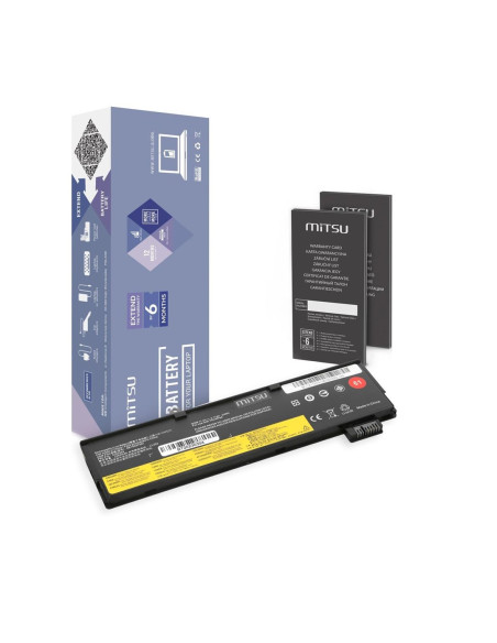 Bateria Mitsu Do Notebooka Lenovo Thinkpad T470, T570, Sb10K97582 (11.4V) (2140 Mah)
