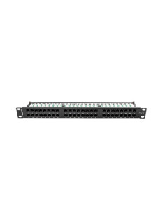 Patch Panel Lanberg Ppu6-1048-B (1U  Kat. 6  48Xrj-45)