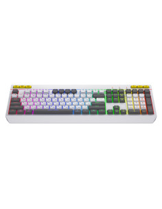 Hator Icefall Klawiatura Gaming Usb Qwerty Us English Biały