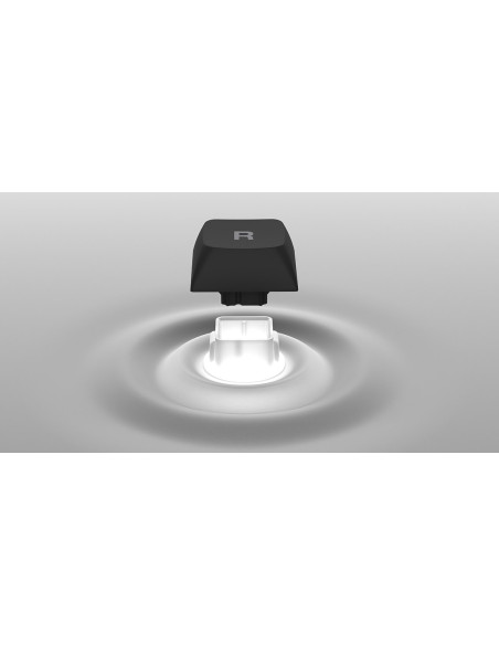 Hator Icefall Klawiatura Gaming Usb Qwerty Us English Biały