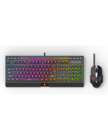 Acer Nak200 + Nmw200 Klawiatura Dołączona Myszka Gaming Usb Amerykański Międzynarodowy Czarny