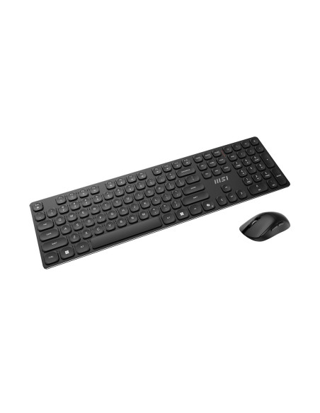 Msi Forge K210 Wireless Combo Klawiatura Dołączona Myszka Dom/Biuro Usb Qwerty Us English Czarny