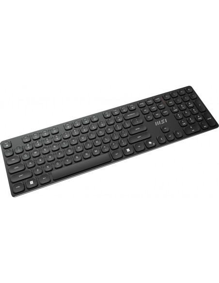Msi Forge K210 Wireless Combo Klawiatura Dołączona Myszka Dom/Biuro Usb Qwerty Us English Czarny