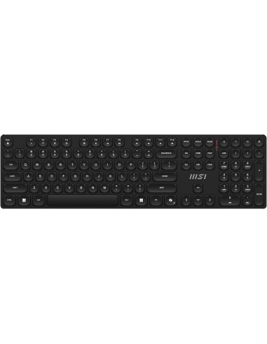 Msi Forge K210 Wireless Combo Klawiatura Dołączona Myszka Dom/Biuro Usb Qwerty Us English Czarny