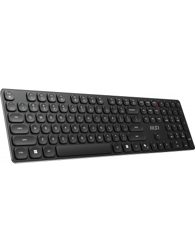 Msi Forge K210 Wireless Combo Klawiatura Dołączona Myszka Dom/Biuro Usb Qwerty Us English Czarny