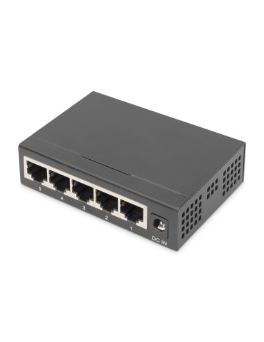 Digitus Przełącznik Sieciowy Gigabit, 5-Portowy, Niezarządzalny