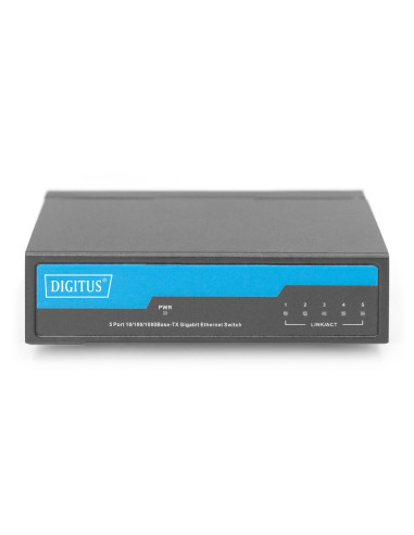 Digitus Przełącznik Sieciowy Gigabit, 5-Portowy, Niezarządzalny