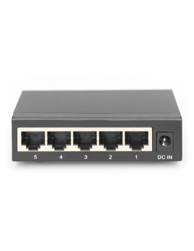 Digitus Przełącznik Sieciowy Gigabit, 5-Portowy, Niezarządzalny