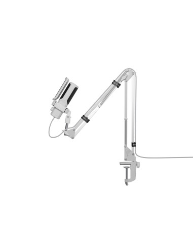 Genesis Radium 251 White Biały Mikrofon Do Konsoli Do Gier