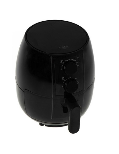 Frytkownica Beztłuszczowa Airfryer Adler Ad 6312 2,5 Litra Czarna