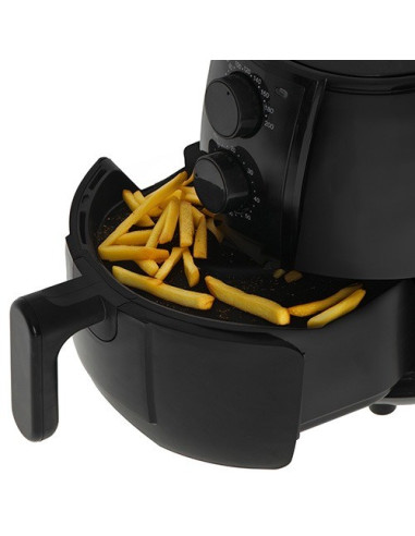 Frytkownica Beztłuszczowa Airfryer Adler Ad 6312 2,5 Litra Czarna