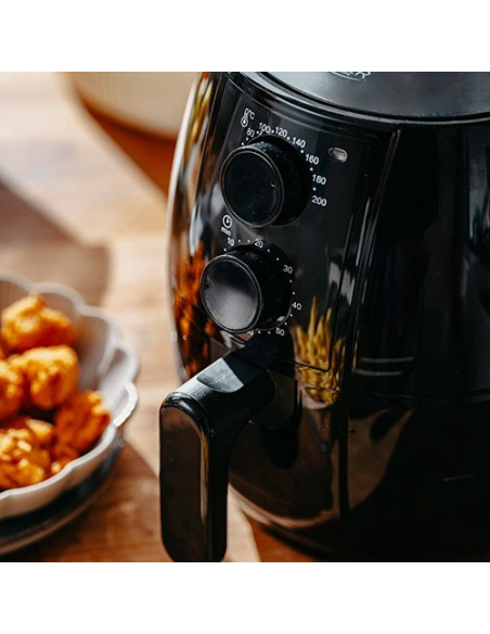 Frytkownica Beztłuszczowa Airfryer Adler Ad 6312 2,5 Litra Czarna