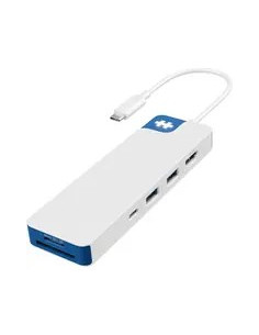 Hyper Hd4102Bugl Huby I Koncentratory Usb 3.2 Gen 1 (3.1 Gen 1) Type-C 5000 Mbit/S Niebieski, Biały 2