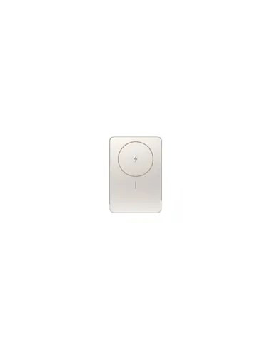 Xiaomi Super Slim Magnetic Power Bank 5000 Litowo-Jonowa (Li-Ion) 5000 Mah Bezprzewodowe Ładowanie Piaskowy