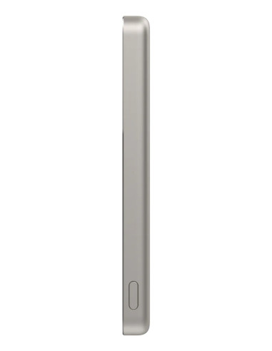 Xiaomi Super Slim Magnetic Power Bank 5000 Litowo-Jonowa (Li-Ion) 5000 Mah Bezprzewodowe Ładowanie Piaskowy