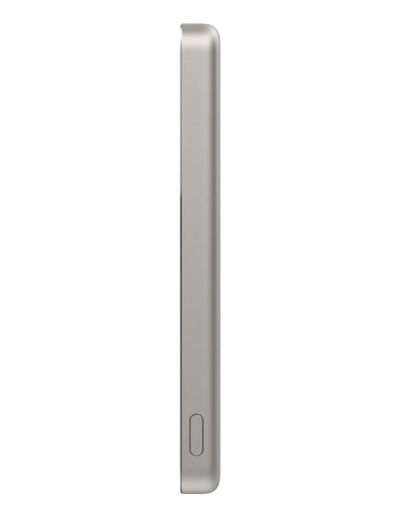 Xiaomi Super Slim Magnetic Power Bank 5000 Litowo-Jonowa (Li-Ion) 5000 Mah Bezprzewodowe Ładowanie Piaskowy